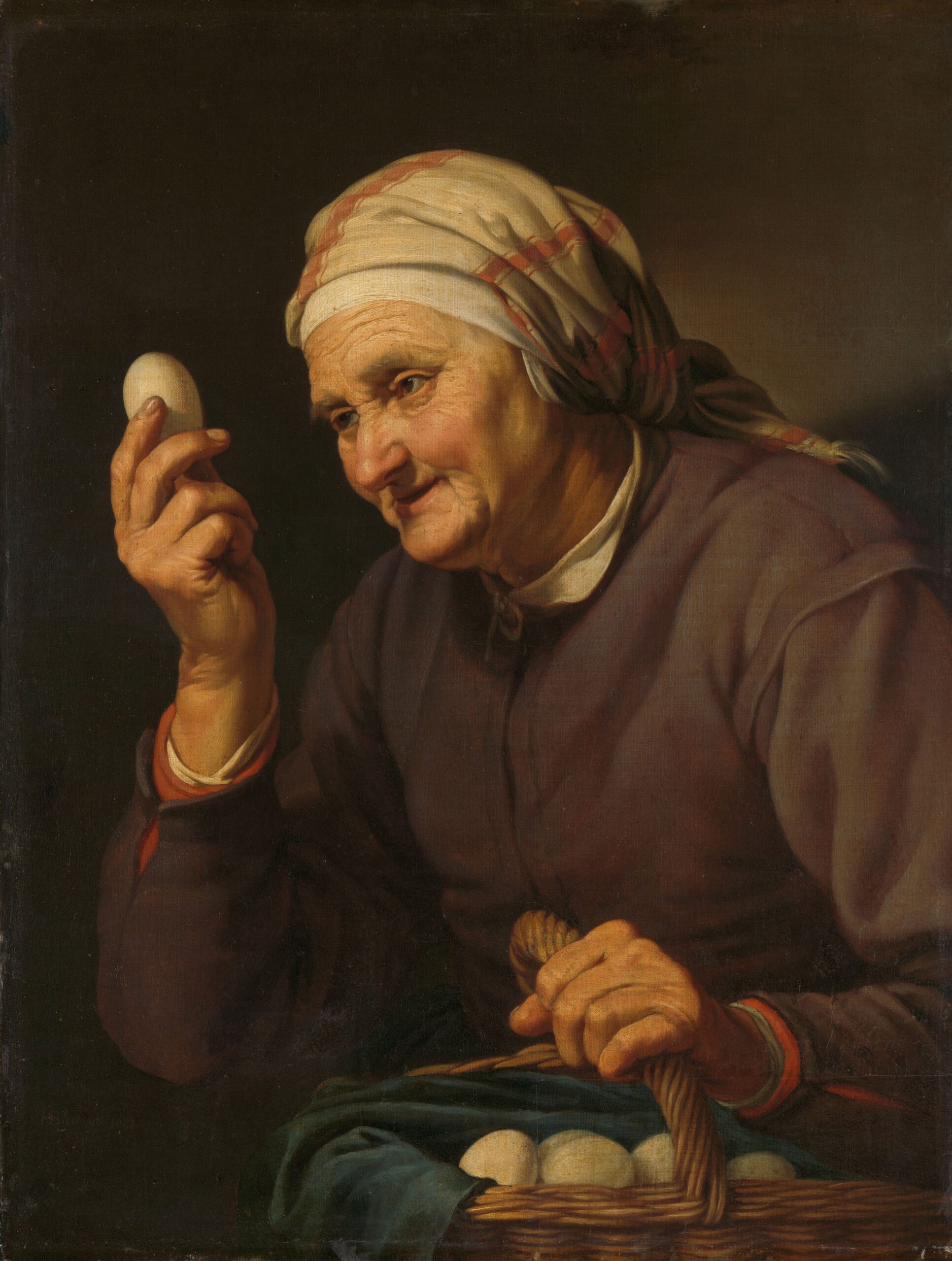 De eierenkoopvrouw Rijksmuseum